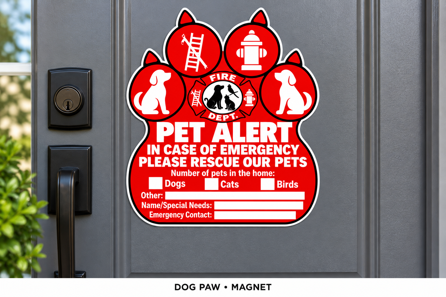 Magnet — Car, fridge or steel door